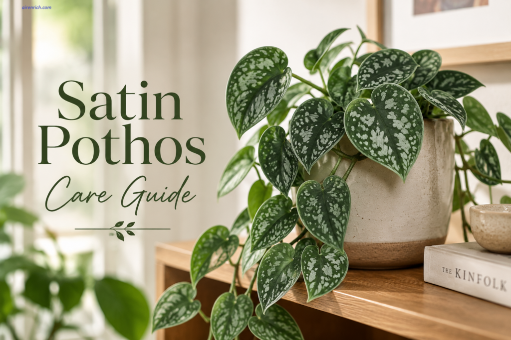 Satin Pothos Care Guide (The Secret to Fuller Vines and Brighter Silver  Leaves) - airenrich - all about indoor plants and healthy air